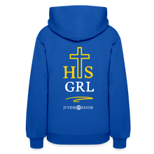 Load image into Gallery viewer, His Girl Unisex Hoodie - royal blue