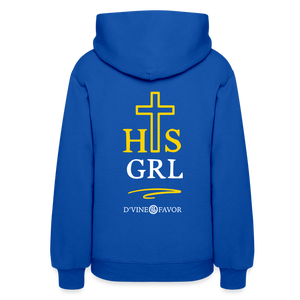 His Girl Unisex Hoodie - royal blue