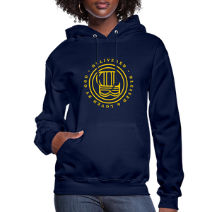 His Girl Unisex Hoodie - navy