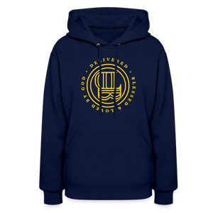 His Girl Unisex Hoodie - navy