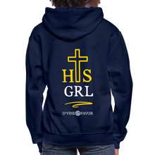 Load image into Gallery viewer, His Girl Unisex Hoodie - navy