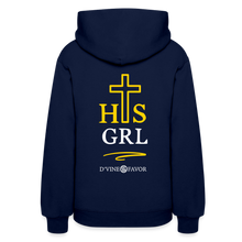 Load image into Gallery viewer, His Girl Unisex Hoodie - navy