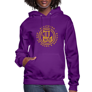 His Girl Unisex Hoodie - purple