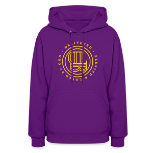 His Girl Unisex Hoodie - purple