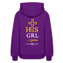 Load image into Gallery viewer, His Girl Unisex Hoodie - purple