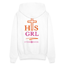 Load image into Gallery viewer, His Girl Unisex Hoodie - white