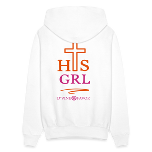 His Girl Unisex Hoodie - white