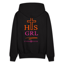 Load image into Gallery viewer, His Girl Unisex Hoodie - black