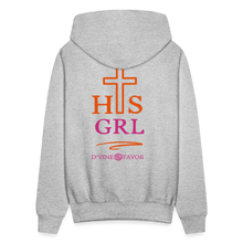 Load image into Gallery viewer, His Girl Unisex Hoodie - heather gray