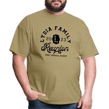 Load image into Gallery viewer, LYDIA FAMILY REUNION Unisex Classic T-Shirt - khaki