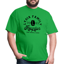 Load image into Gallery viewer, LYDIA FAMILY REUNION Unisex Classic T-Shirt - bright green