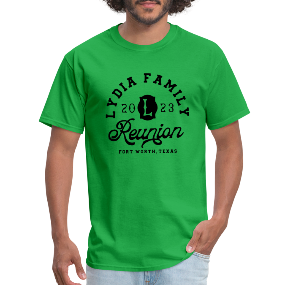 LYDIA FAMILY REUNION Unisex Classic T-Shirt - bright green