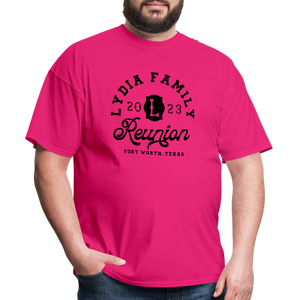 LYDIA FAMILY REUNION Unisex Classic T-Shirt - fuchsia