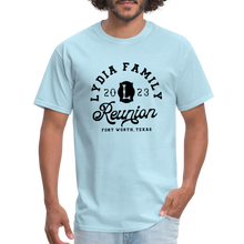 Load image into Gallery viewer, LYDIA FAMILY REUNION Unisex Classic T-Shirt - powder blue