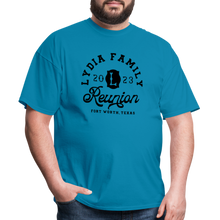 Load image into Gallery viewer, LYDIA FAMILY REUNION Unisex Classic T-Shirt - turquoise