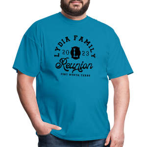 LYDIA FAMILY REUNION Unisex Classic T-Shirt - turquoise