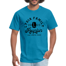 Load image into Gallery viewer, LYDIA FAMILY REUNION Unisex Classic T-Shirt - turquoise