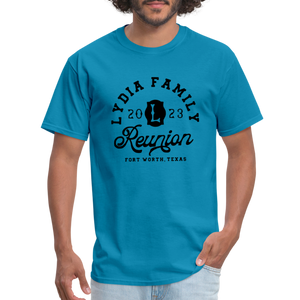 LYDIA FAMILY REUNION Unisex Classic T-Shirt - turquoise