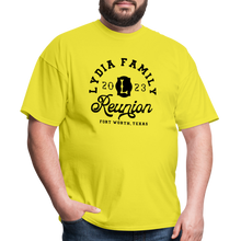 Load image into Gallery viewer, LYDIA FAMILY REUNION Unisex Classic T-Shirt - yellow