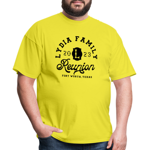 LYDIA FAMILY REUNION Unisex Classic T-Shirt - yellow