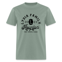 Load image into Gallery viewer, LYDIA FAMILY REUNION Unisex Classic T-Shirt - sage