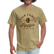 Load image into Gallery viewer, LYDIA FAMILY REUNION Unisex Classic T-Shirt - khaki