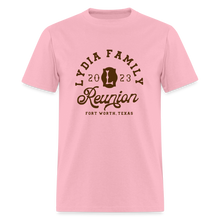 Load image into Gallery viewer, LYDIA FAMILY REUNION Unisex Classic T-Shirt - pink