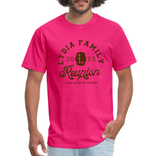 Load image into Gallery viewer, LYDIA FAMILY REUNION Unisex Classic T-Shirt - fuchsia