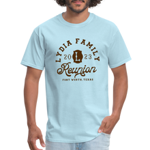 Load image into Gallery viewer, LYDIA FAMILY REUNION Unisex Classic T-Shirt - powder blue