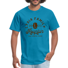 Load image into Gallery viewer, LYDIA FAMILY REUNION Unisex Classic T-Shirt - turquoise