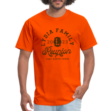 Load image into Gallery viewer, LYDIA FAMILY REUNION Unisex Classic T-Shirt - orange