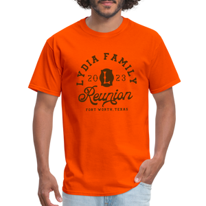 LYDIA FAMILY REUNION Unisex Classic T-Shirt - orange