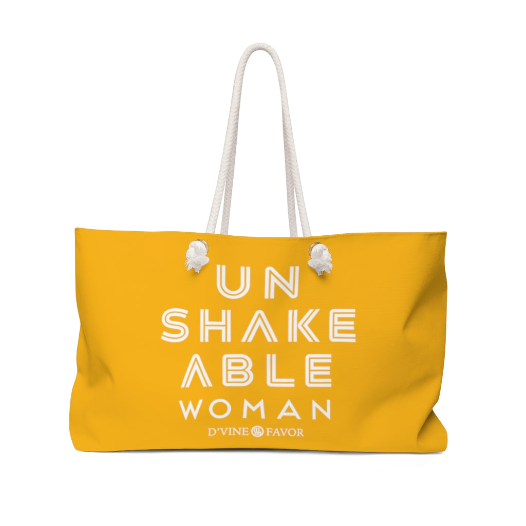 UNSHAKEABLE WOMAN - Royalty Weekender Bag