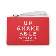 Load image into Gallery viewer, Unshakeable Woman - Red Clutch Bag