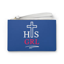 Load image into Gallery viewer, HIS Girl - Blue  Clutch Bag