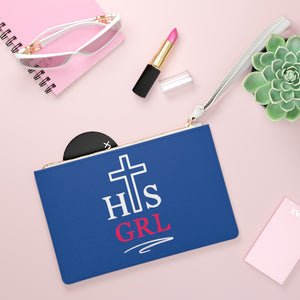 HIS Girl - Blue  Clutch Bag