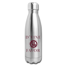 Load image into Gallery viewer, Amen - Maroon Insulated Stainless Steel Water Bottle - silver