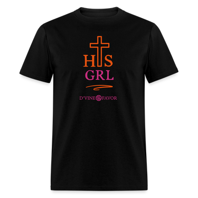 His Girl - T-Shirt - black